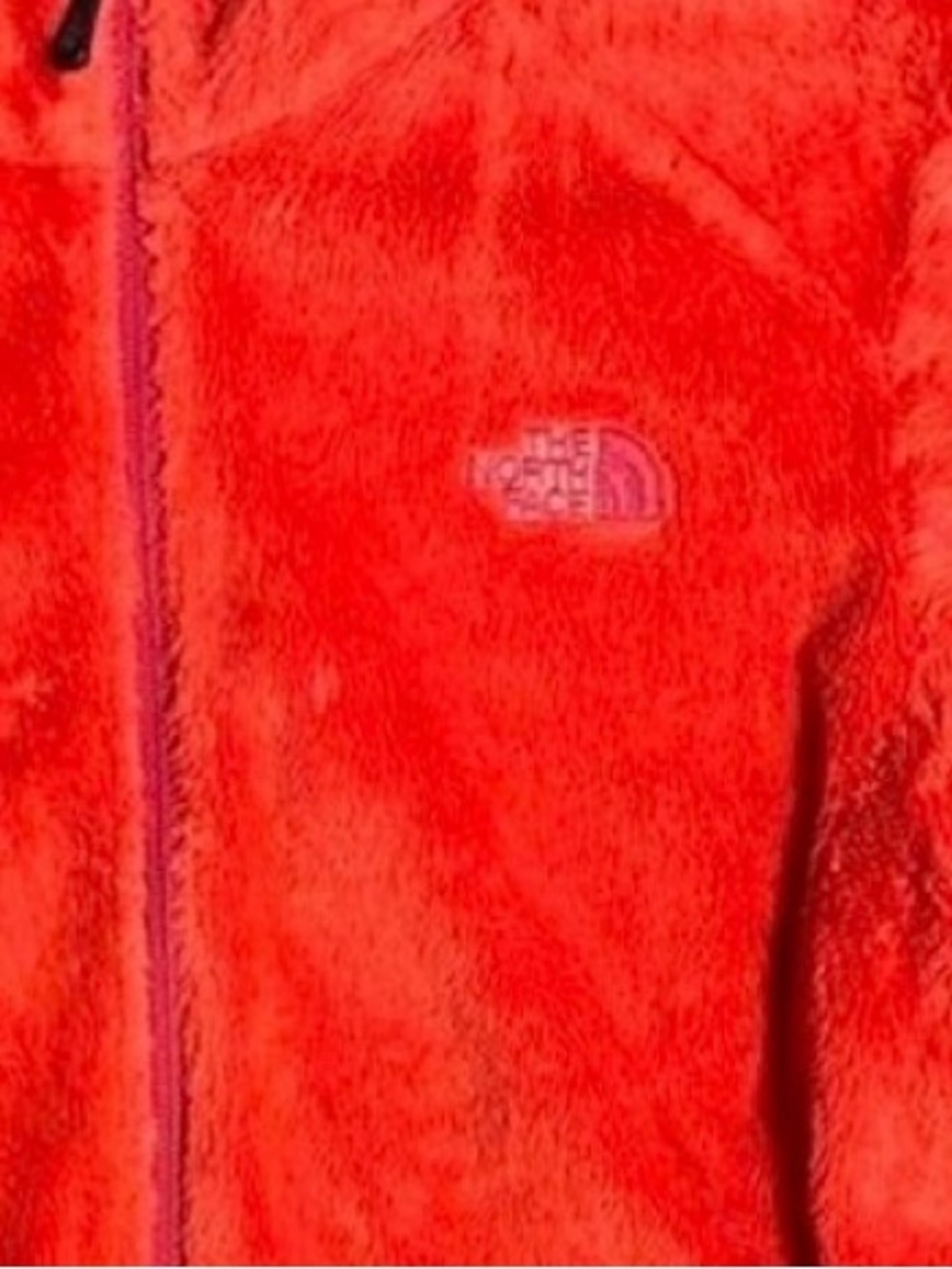 WOW POSHMARK - Authentic The North Face Osito Red Velour Jacket